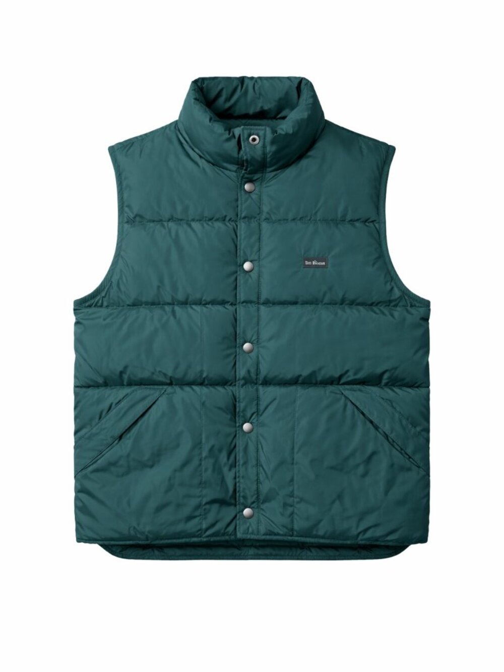 L.L. Bean Kid's Green Puffer Vest, Size Large, From Y2Ks
